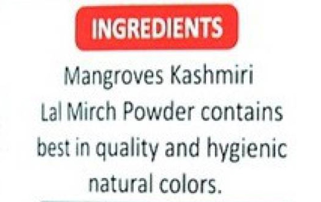 Mangroves Kashmiri Lal Mirch Powder    Pack  100 grams